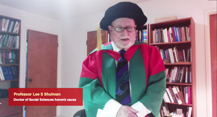 Professor Lee S SHULMAN
名譽社會科學博士